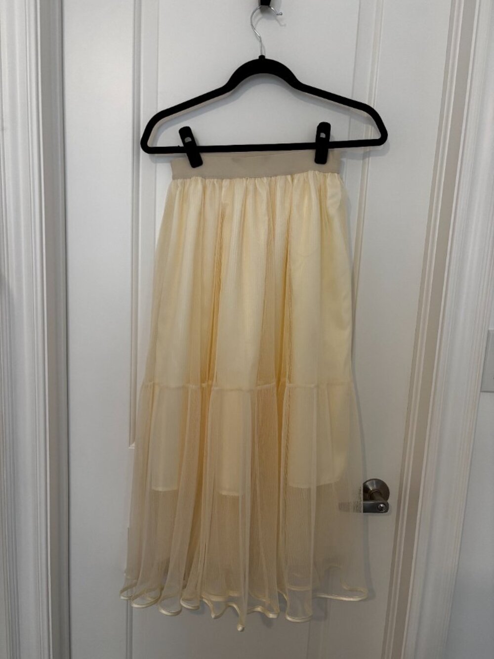 Oak and Fort Sheer Overlay Skirt NWOT - Picture 2 of 6